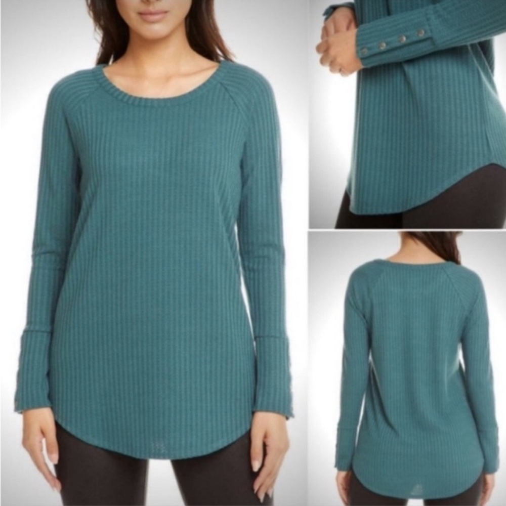 Chaser Teal Long Sleeve Thermal Top (XL)